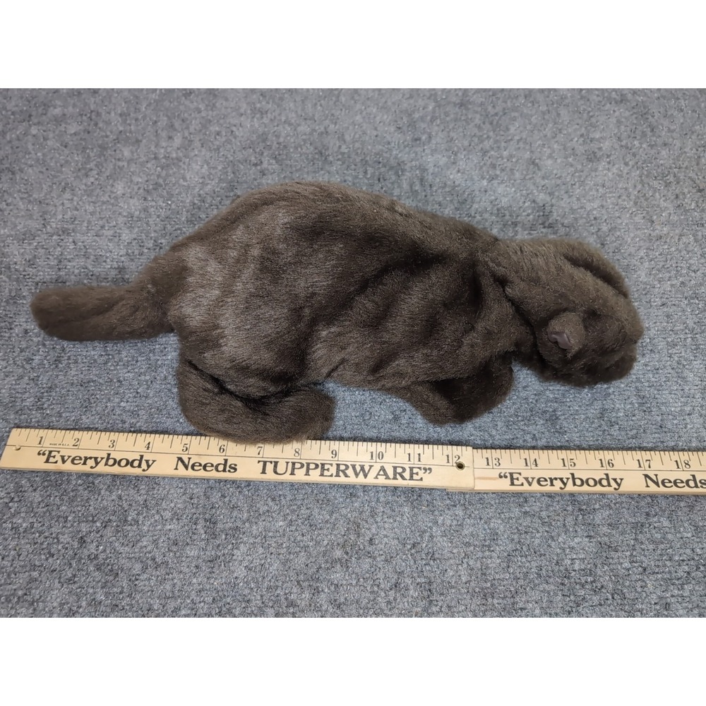 Folkmanis River Otter Plush Wild Life Animals Furry Folk 18" 1978 Vintage Puppet - Picture 4 of 7